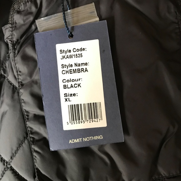 Weekend Offender Mens Quilted Jacket - Picture 4 of 4